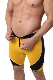 Yellow/Black Shorts