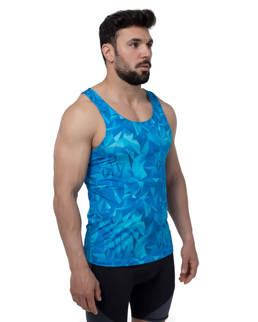 Blue Camo Shirt for Men | T-shirts - Matador Meggings XXL / Blue Camo