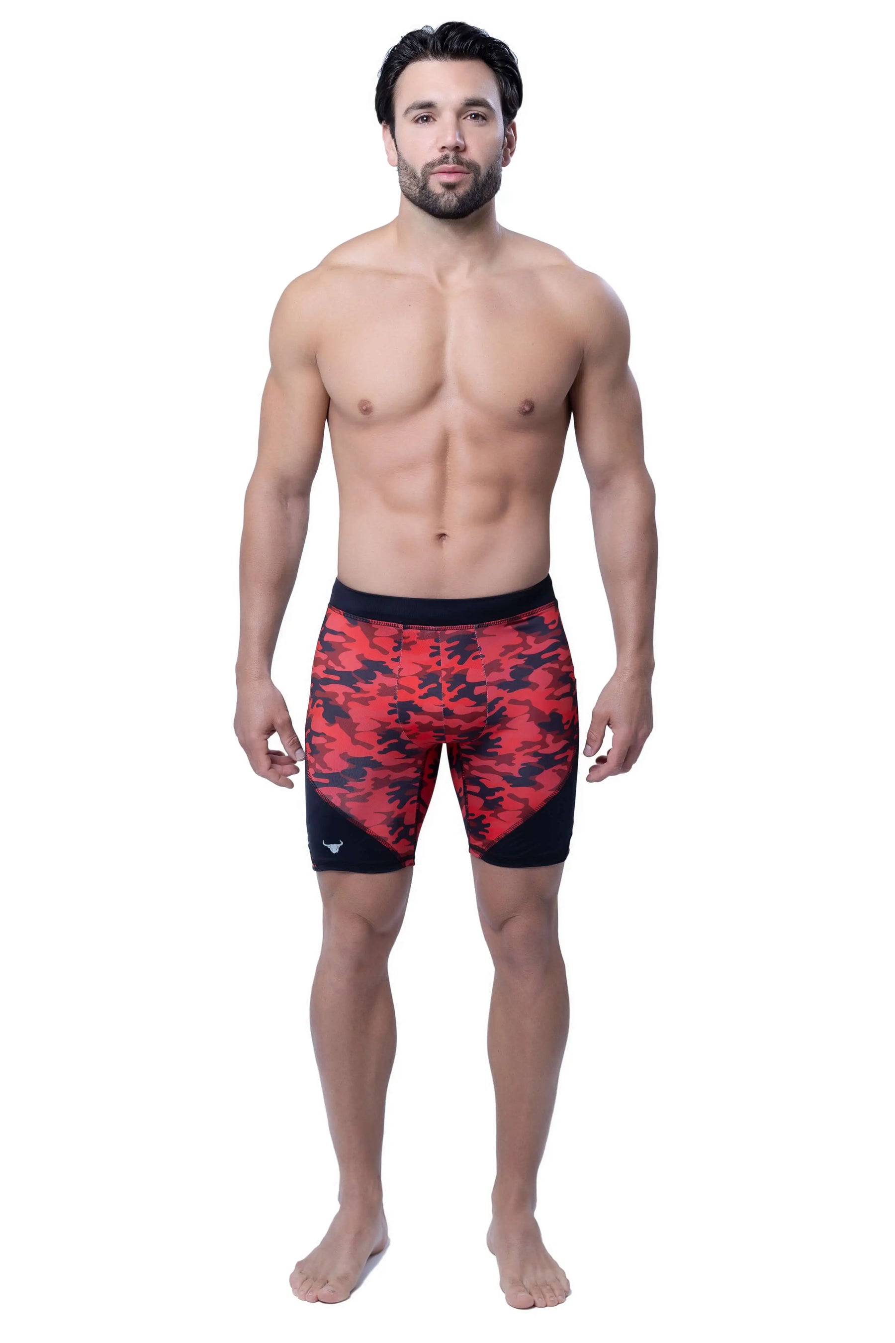 Red Camo Shorts