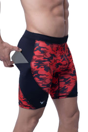 Red Camo Shorts