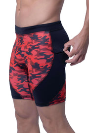 Red Camo Shorts