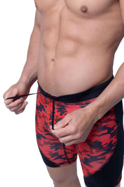 Red Camo Shorts