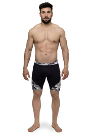 Reverse Gray Camo Shorts