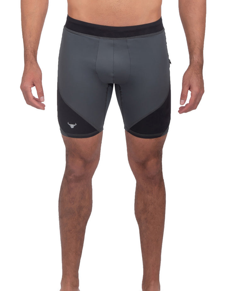 Matador Meggings - Gray & Black Shorts