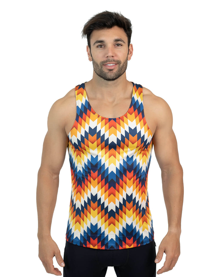 mens performance tank top
