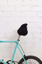 Black/Black Biker Shorts