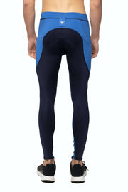 Navy/Blue Biker Meggings