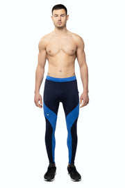 Navy/Blue Biker Meggings