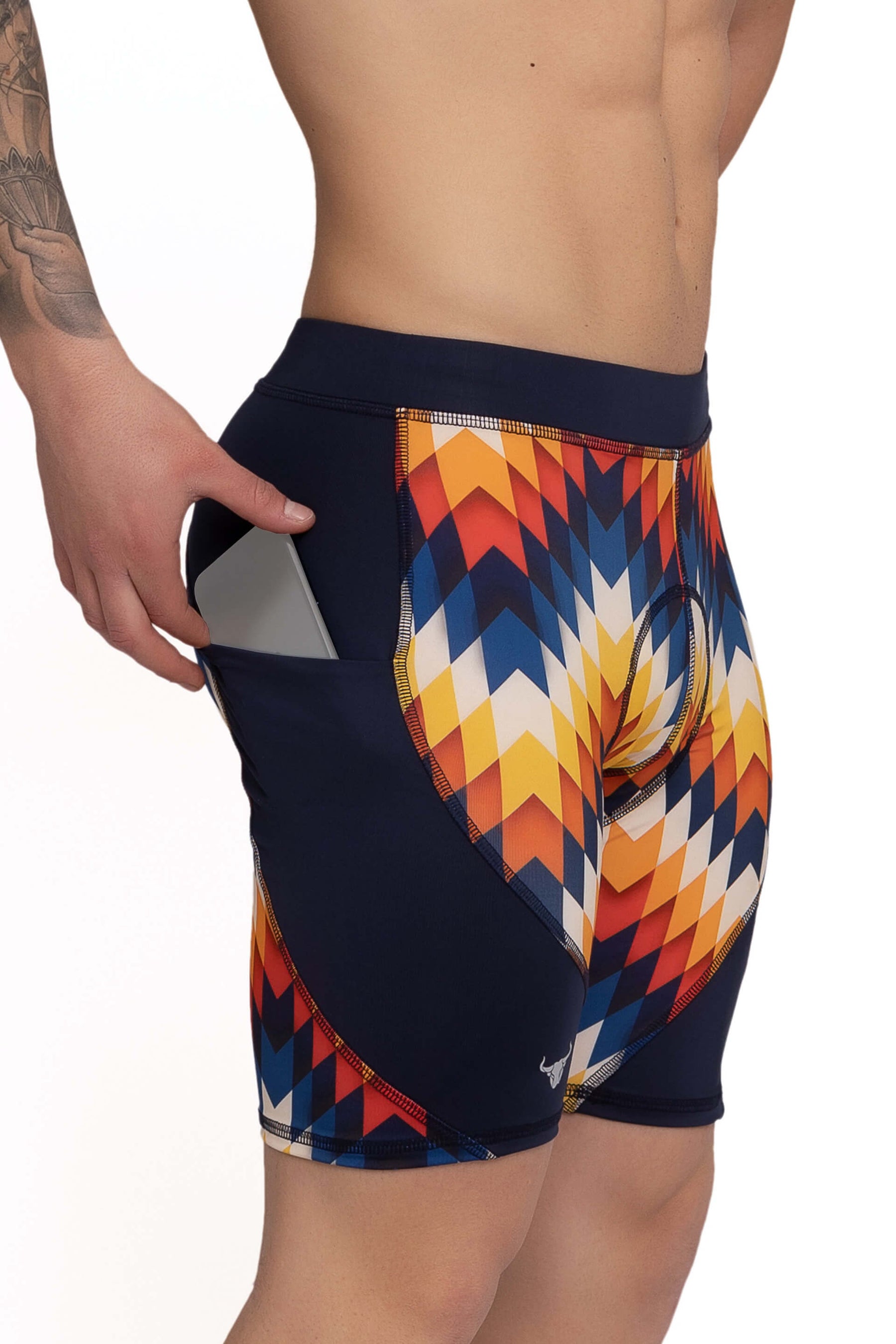mens cycling shorts with pockets