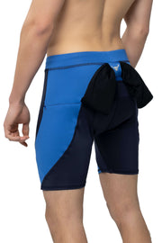 Navy/Blue Biker Shorts