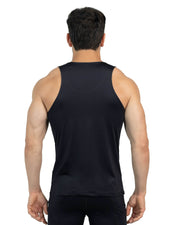 mens black tank top
