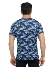 blue camo shirt for men