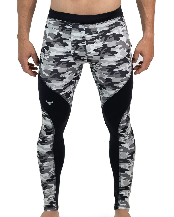 Gray Camo Meggings