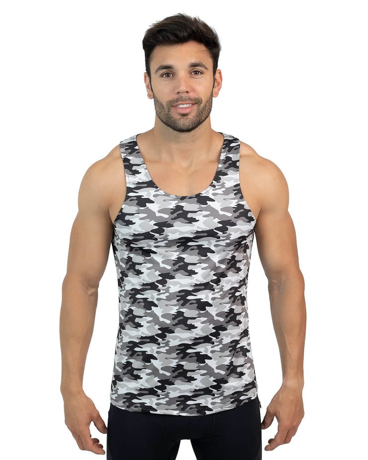 mens camo tank top