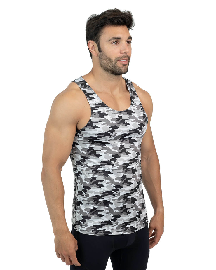 mens camo tank top