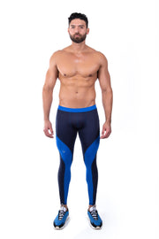 navy blue meggings