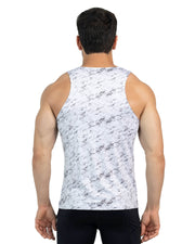 white workout tank top