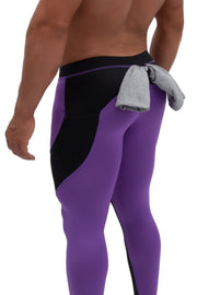 purple meggings