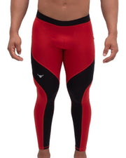 Red and Black Meggings - Matador Meggings