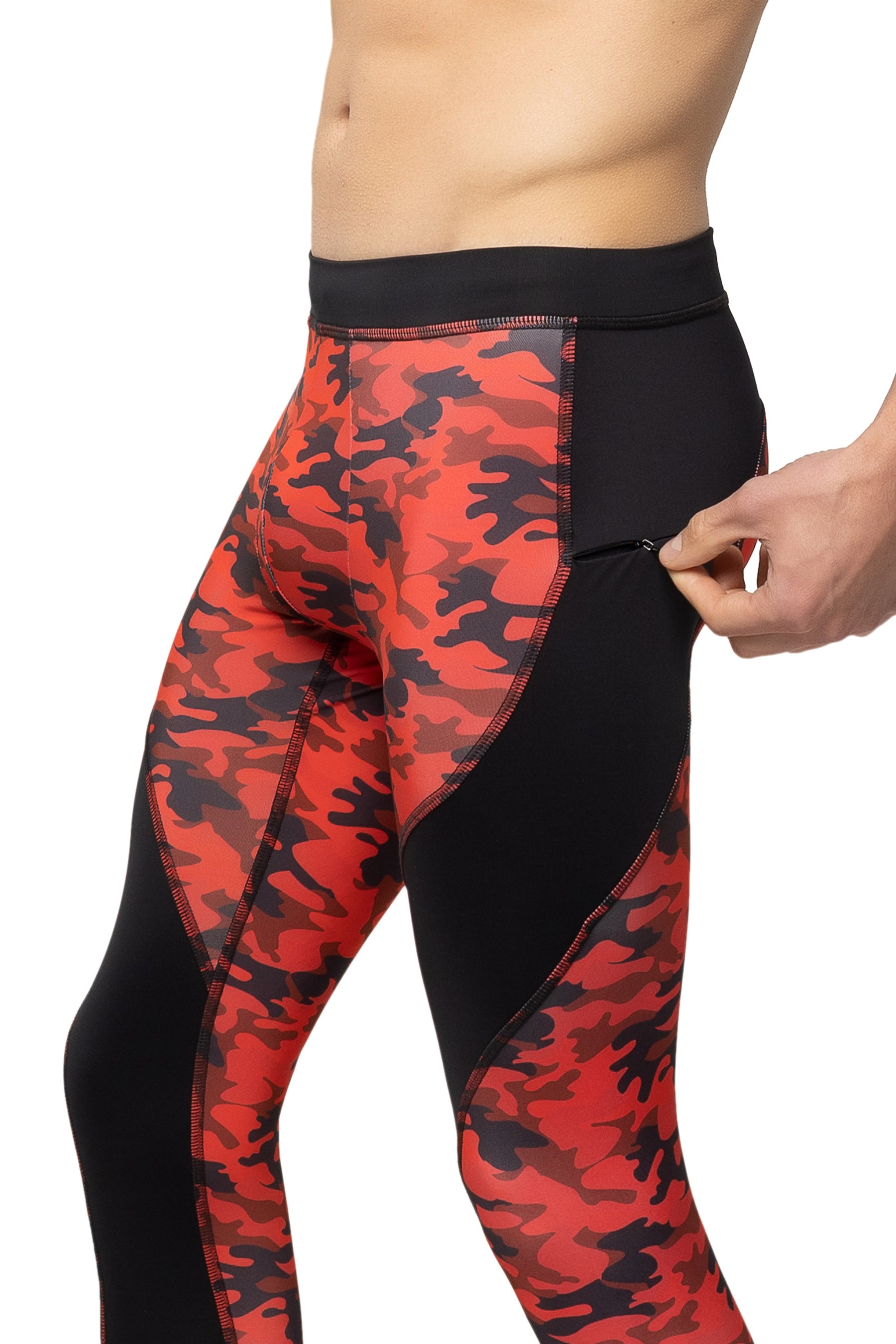 Red Camo Meggings