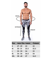 Matador Meggings size chart