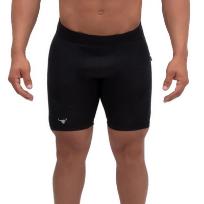 Black Compression Shorts For Men