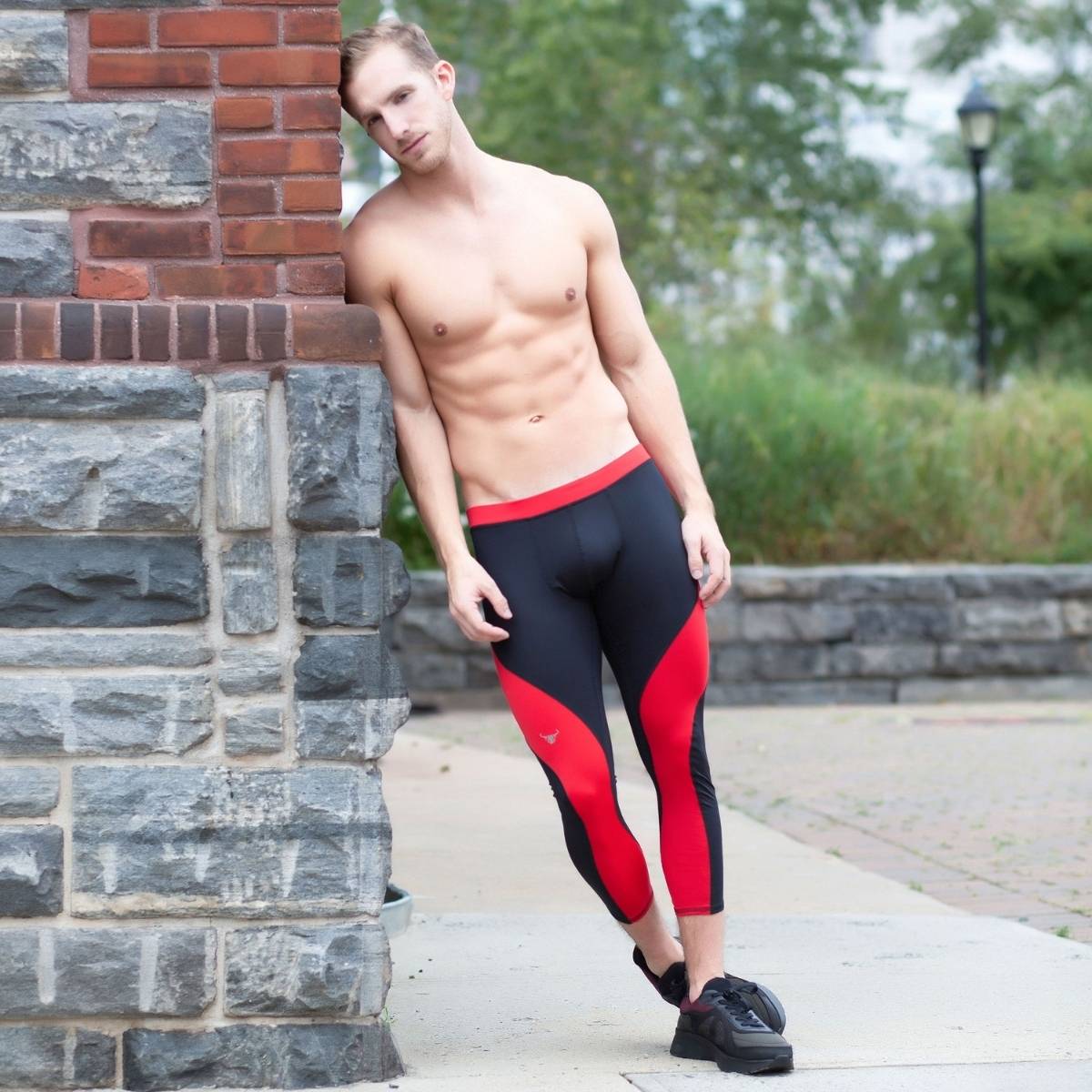 mens running leggings