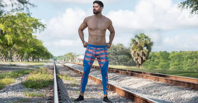 How Colorful Men’s Leggings Are Redefining Masculine Style Norms
