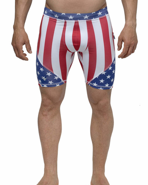 Men's Compression Shorts | America Shorts - Matador Meggings