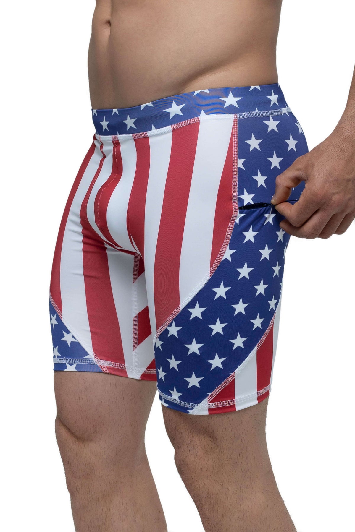 Men's Compression Shorts | America Shorts - Matador Meggings