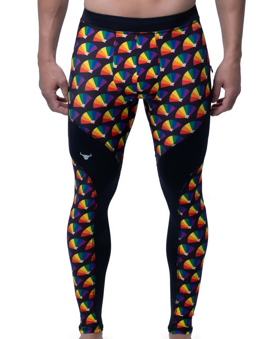 Pride Heart Meggings for Men Activewear Leggings LGBT Gay Pride Parade Sports Workout Outfit Colorful Fun Spandex cheapest Pants Boyfriend Birthday