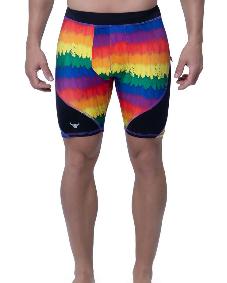short leggings for men