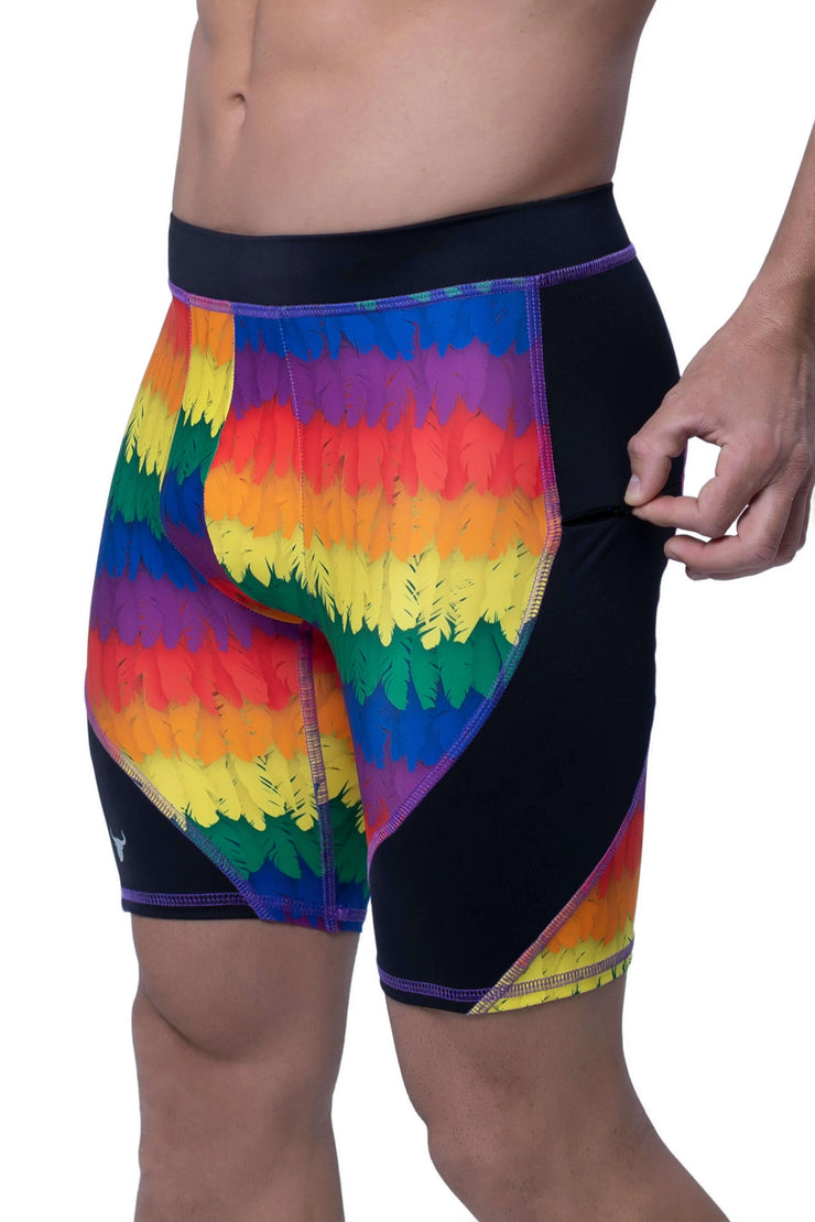 short leggings for men