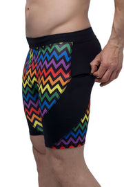 Pride Zigzag Shorts
