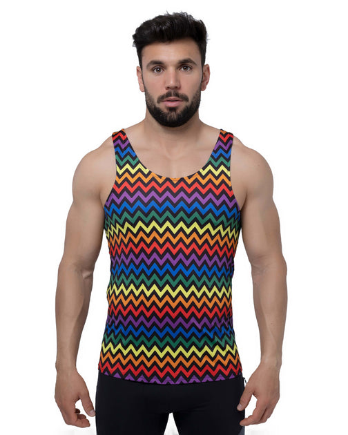 Men’s Tank Top - Pride Zigzag | Tank Top - Matador Meggings