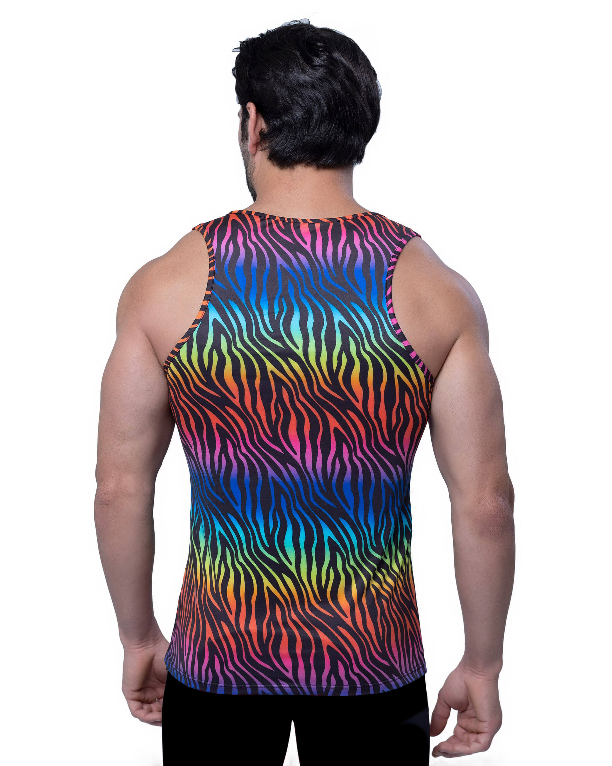 【あんな様】Multicolor Stripe TankTop STRIPE'A'POSE - Tank Top
