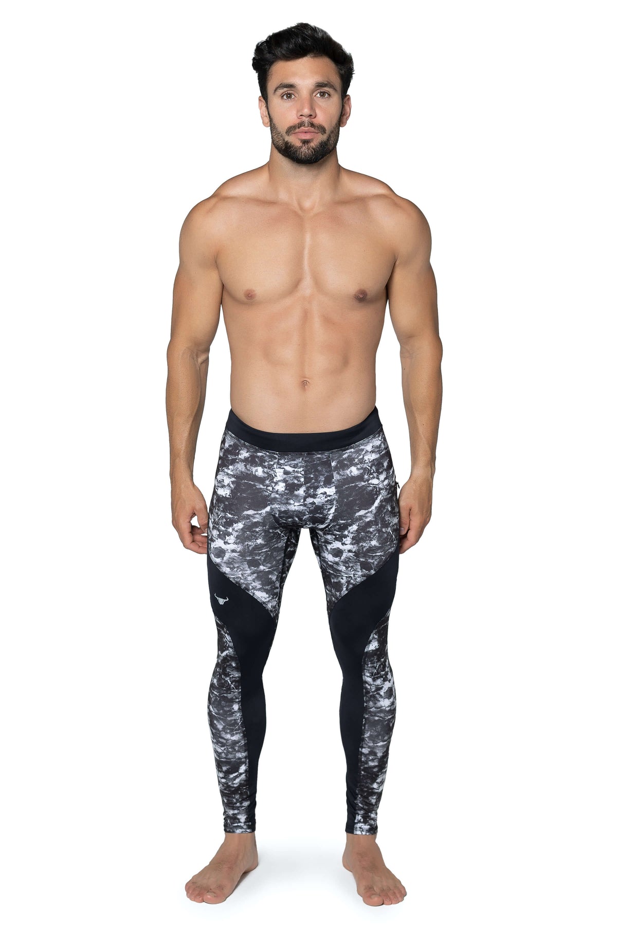 Men's Gym Leggings | Inkblot Meggings | Matador Meggings