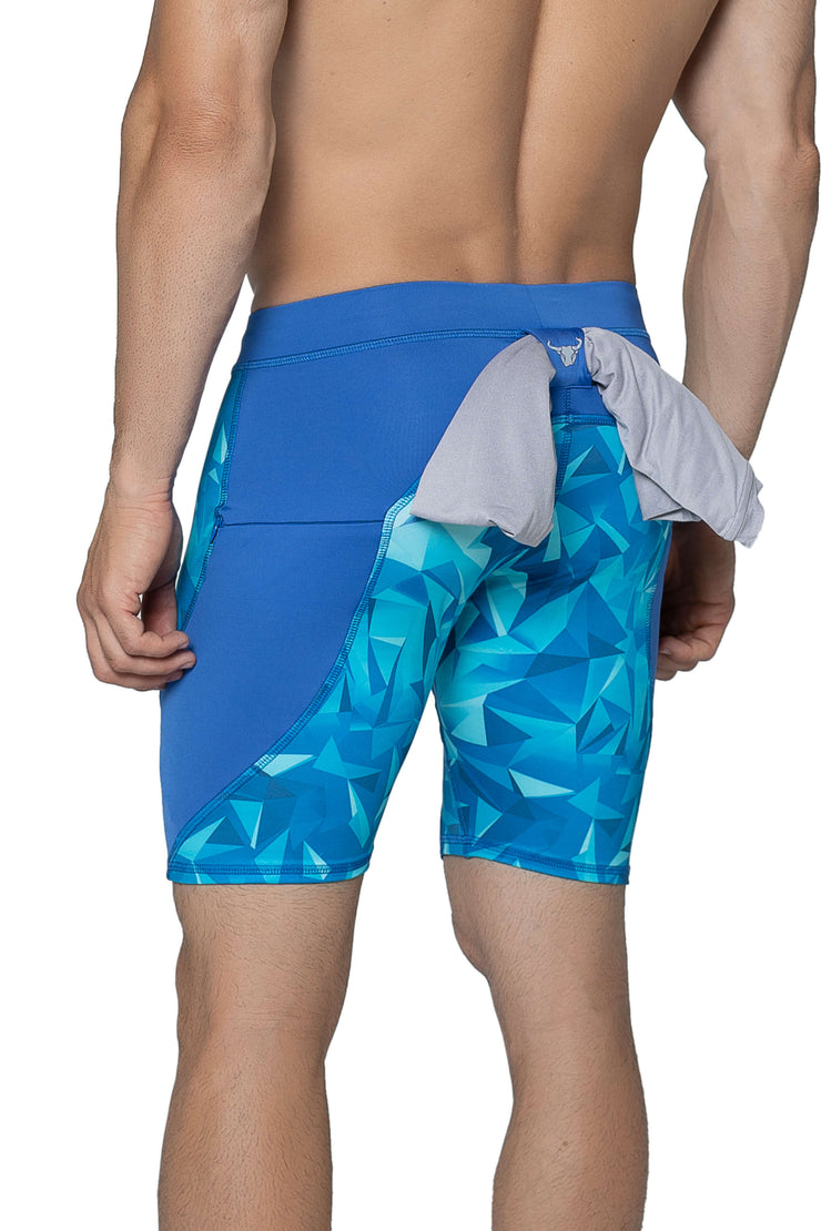 Men's Ocean Compression Shorts | Matador Meggings
