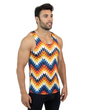 mens performance tank top