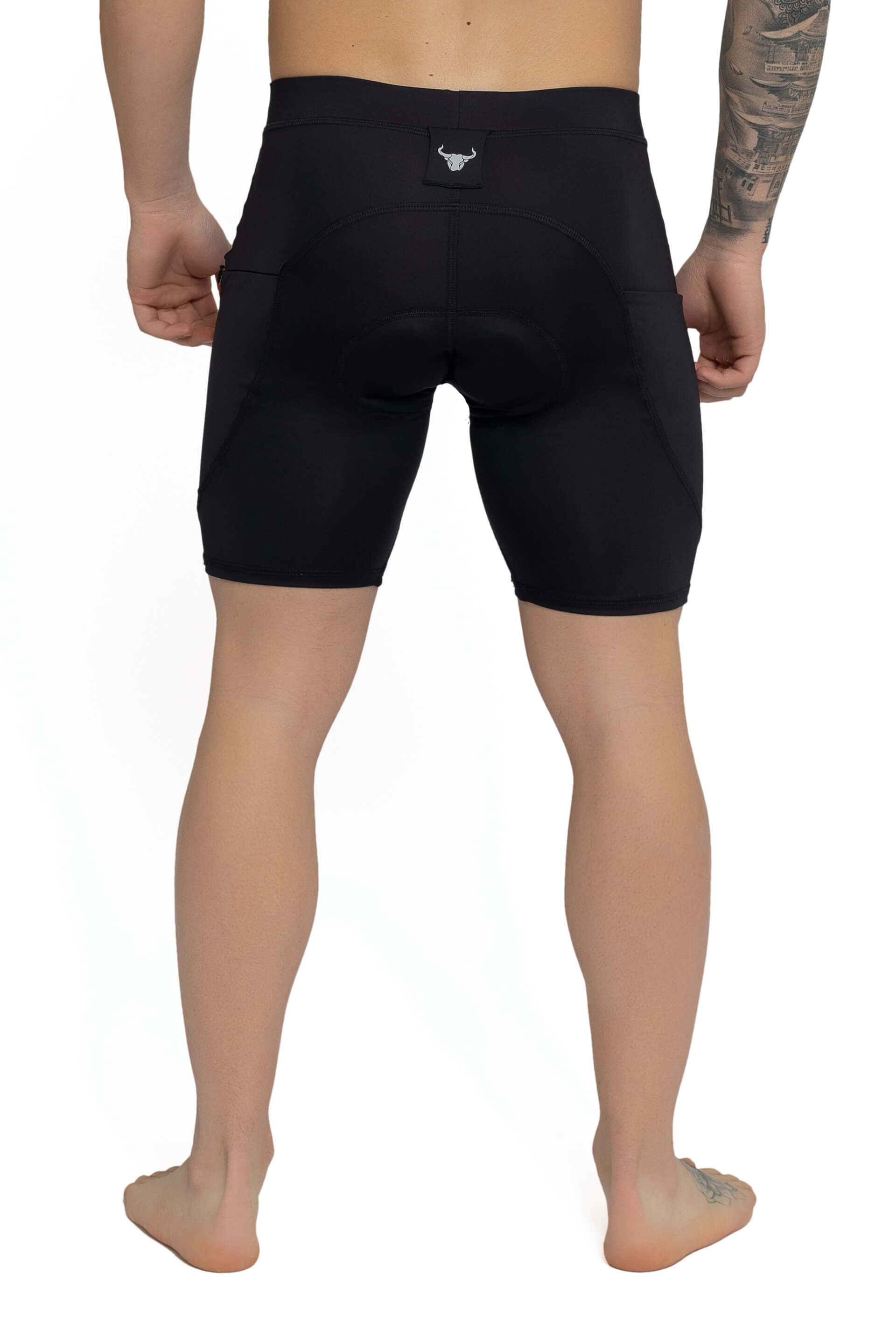 Black Cycling Shorts For Men | Biker Shorts - Matador – Matador