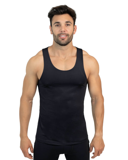 Men's Black Tank Top | Tank Tops - Matador Meggings