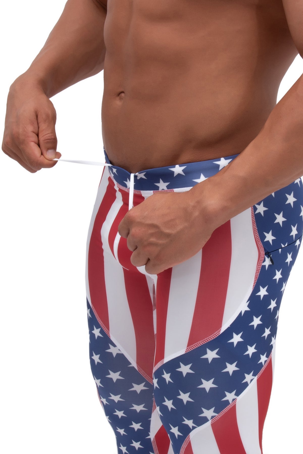 Men's Leggings - America Print | Meggings - Matador