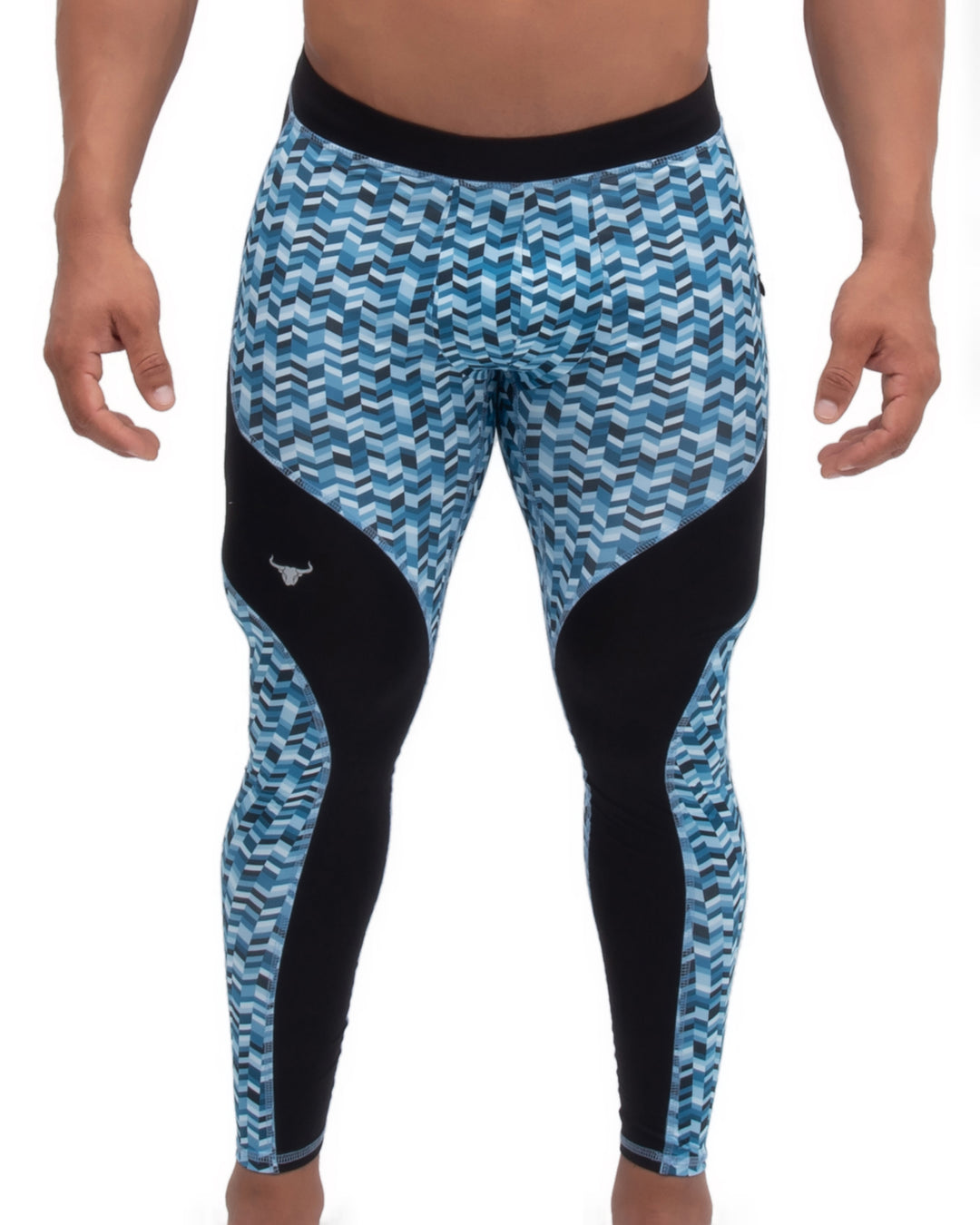 Blue Chevron Meggings - Matador Meggings